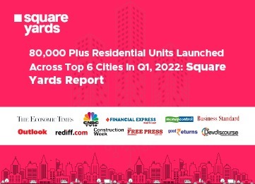 80,000+ New Housing Unit Launches in India’s Top 6 Cities