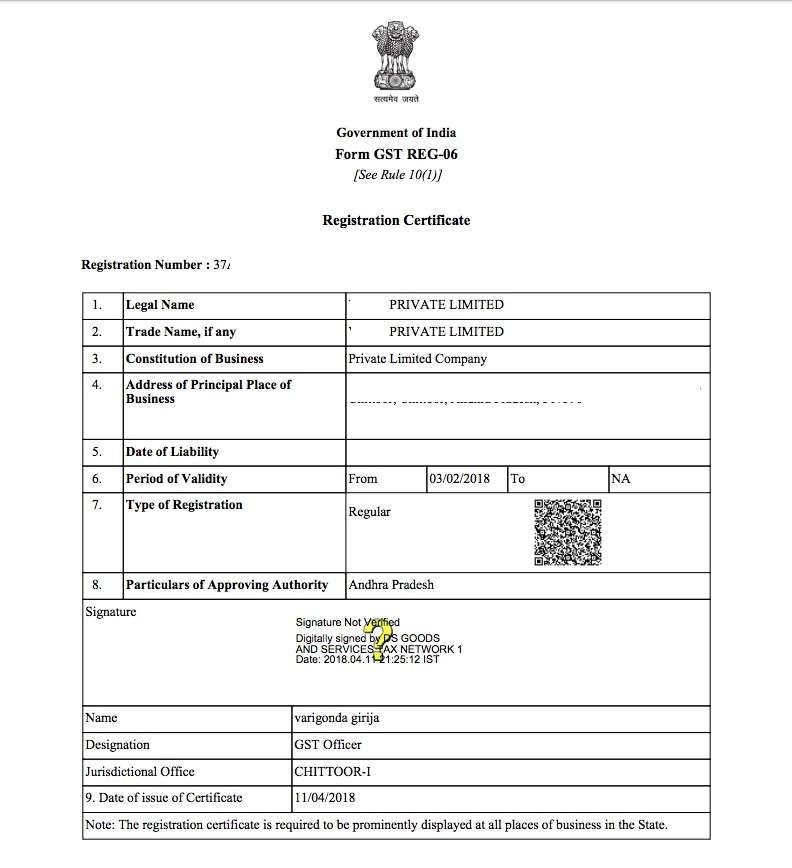 Sample-GST-Registration-Certificate