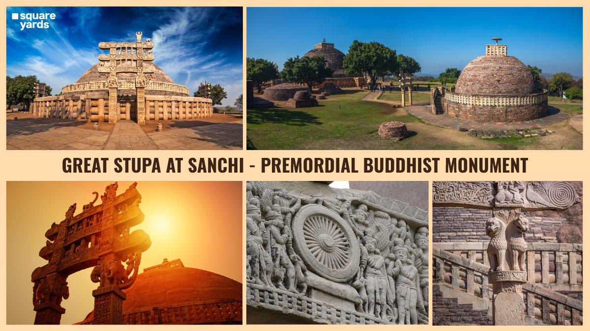 Great Stupa at Sanchi Premordial Buddhist Monument