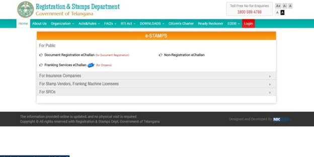 stamp duty hyderabad portal