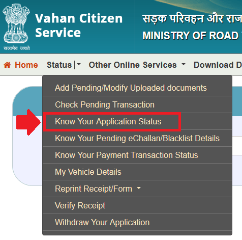 Rc Vahan Status – Check RC Status [How To Guide] – JICU