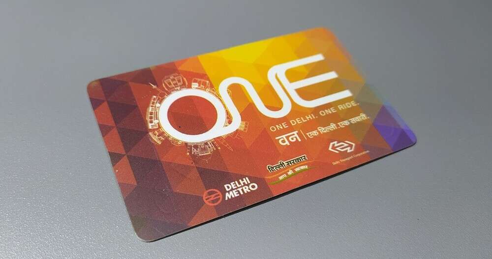 delhi metro travel card price