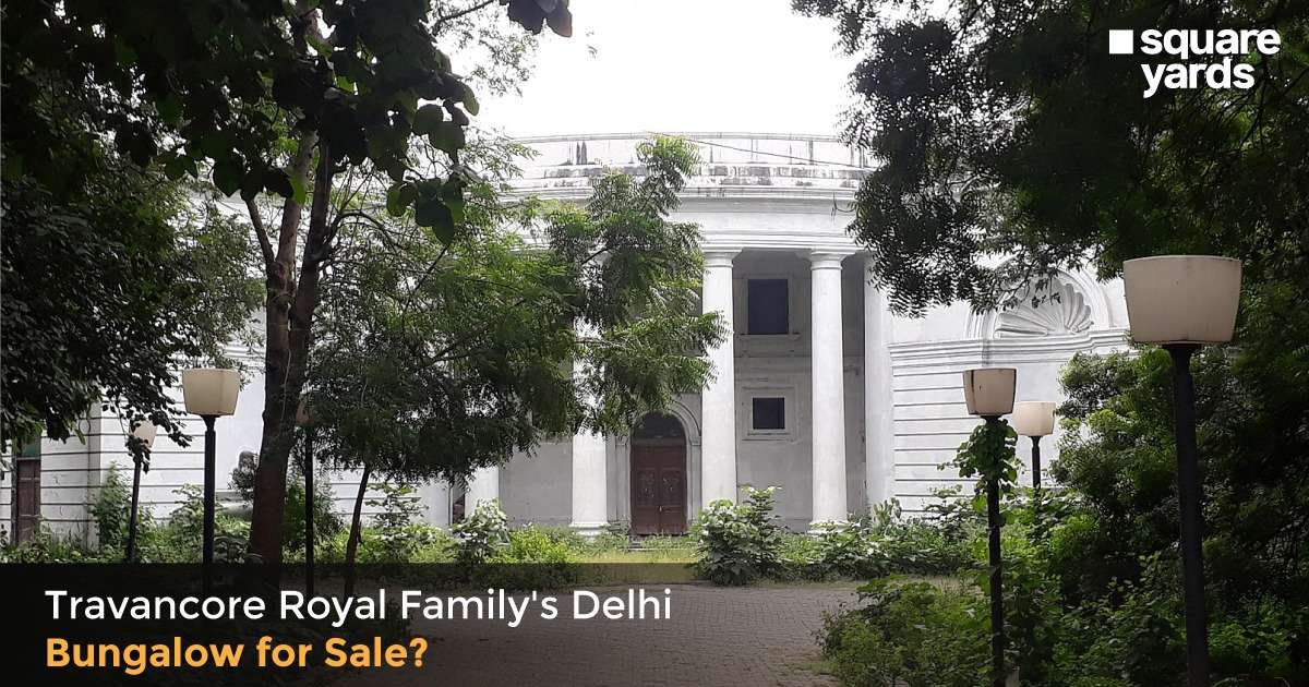 Travancore-Royal-Family's-Delhi-Bungalow-for-Sale