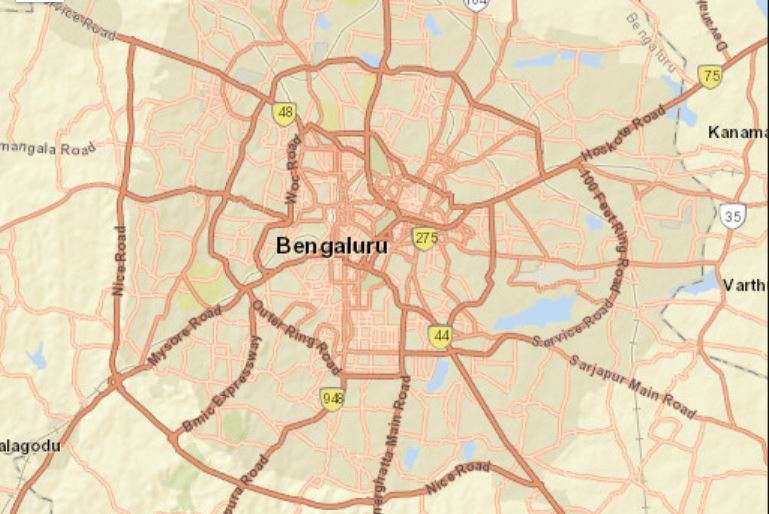 bangalore smart city map