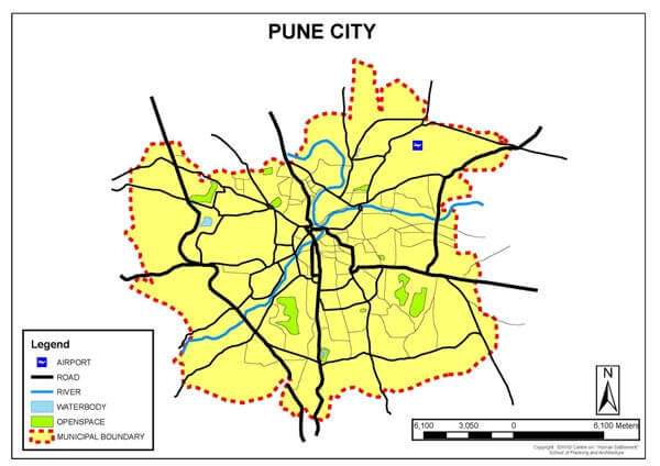 Pune-Smart-City map