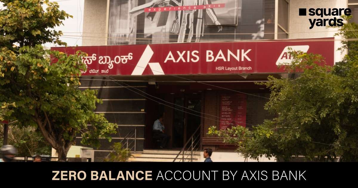 axis bank zero balance account