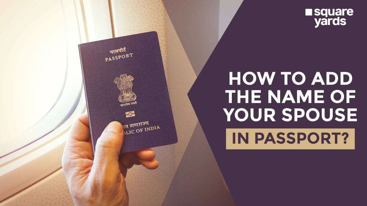 How to Add Spouse Name in Passport