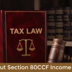 Section 80CCF Income Tax Act