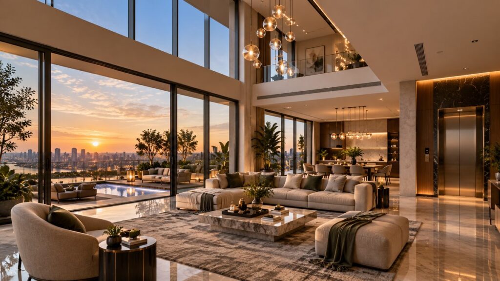 luxury penthouse