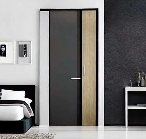 A Stylish Modern Bedroom Door