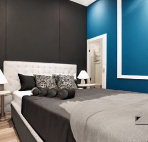 12 Perfect Blue Two Colour Combination For Bedroom Walls