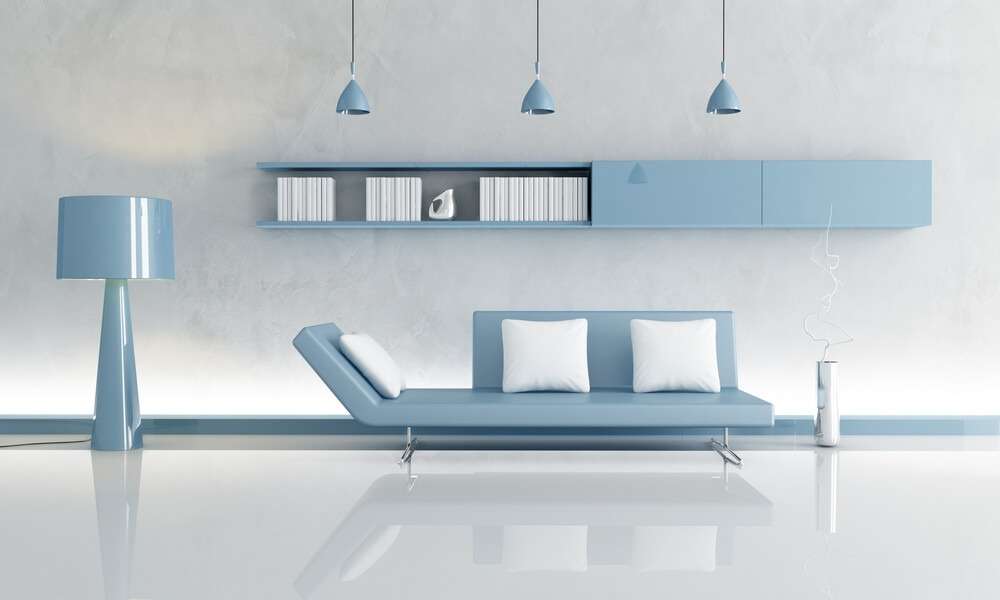 Grey and Blue Wall Colour Combinations