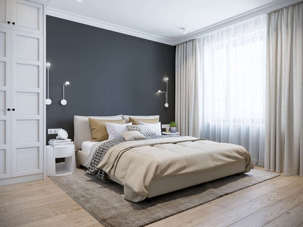 Grey and White Wall Colour Combinations