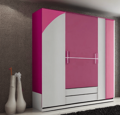 Pink and White Wardrobe Colour Combination
