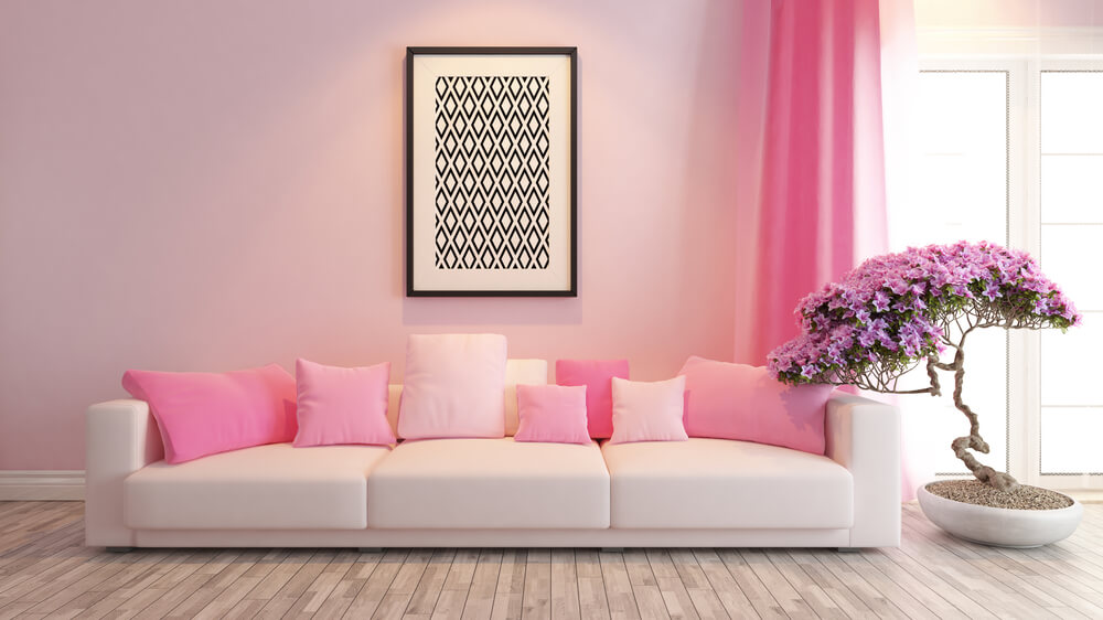 pink parade wall color combination