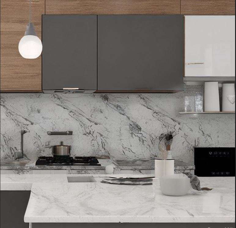 white_marble_and_grey_two_colour_combinations_for_kitchen_laminates