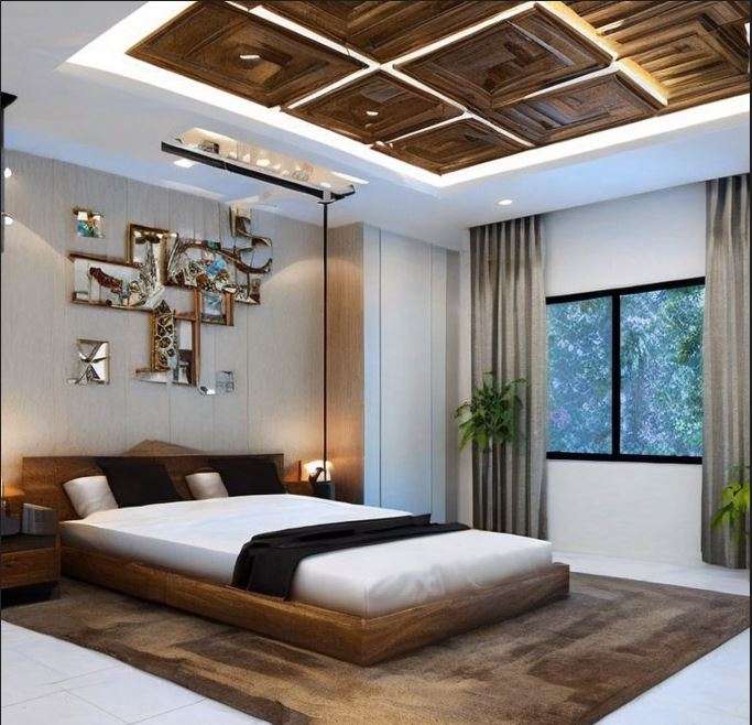 wood_and_glass_for_an_exquisite_false_ceiling_design_for_bedroom
