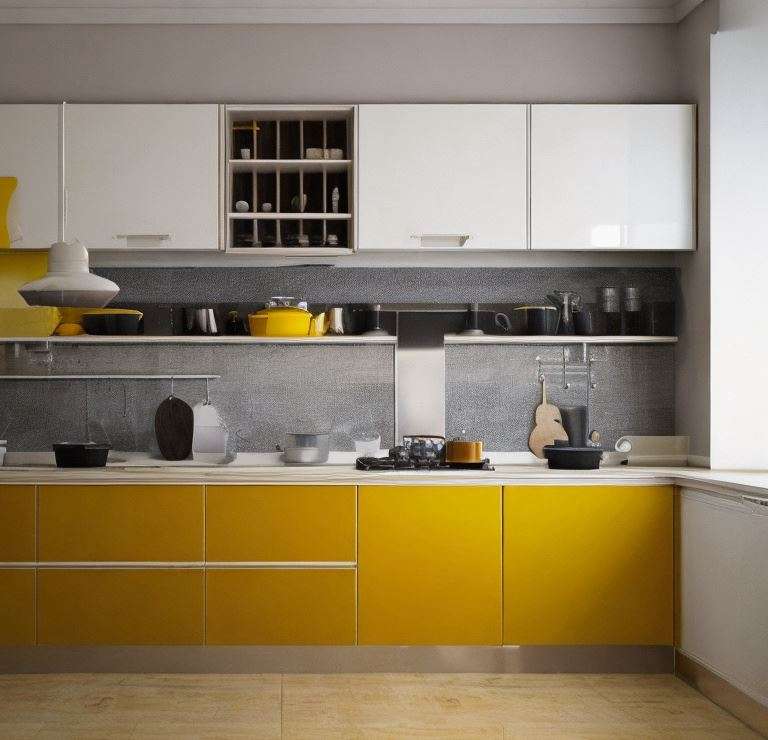 yellow_and_white_two_colour_combinations_for_kitchen_laminates