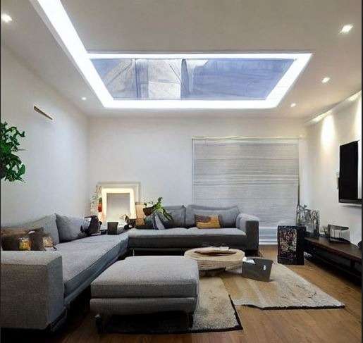 3 modern welllit living room