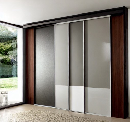 Sliding door modern bedroom cupboard design