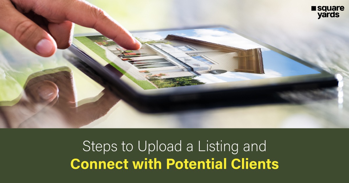 Upload A Listing and Connect With Your Clients