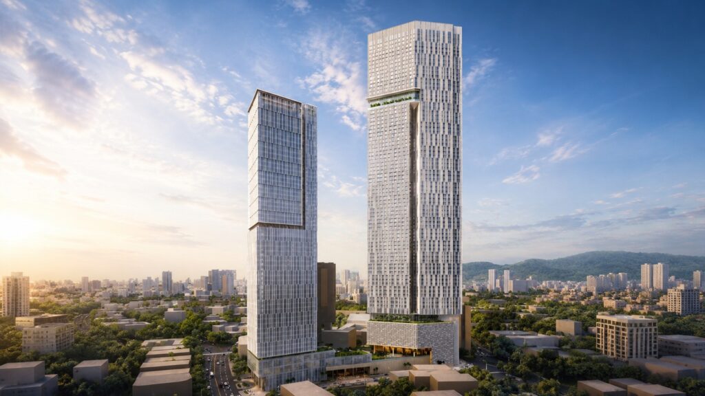 Three Sixty West Tower B Worli Mumbai skyscraper