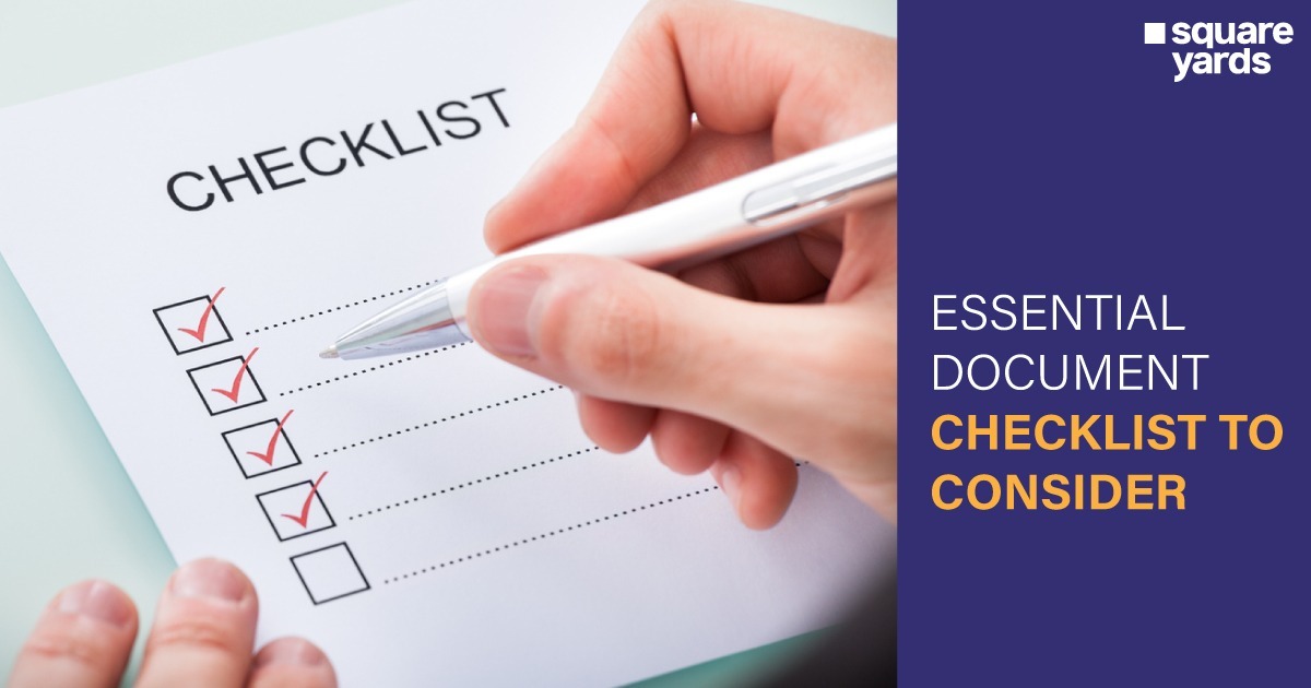 Document Checklist to Consider While Selling