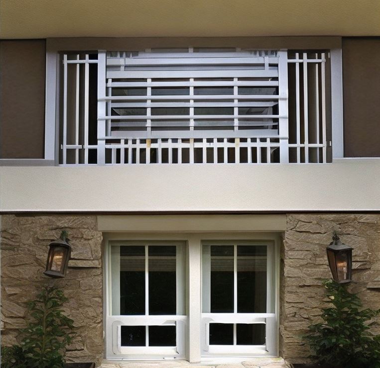 basement window grill design