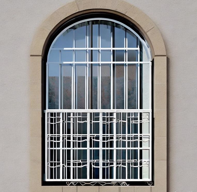 classic window grill design