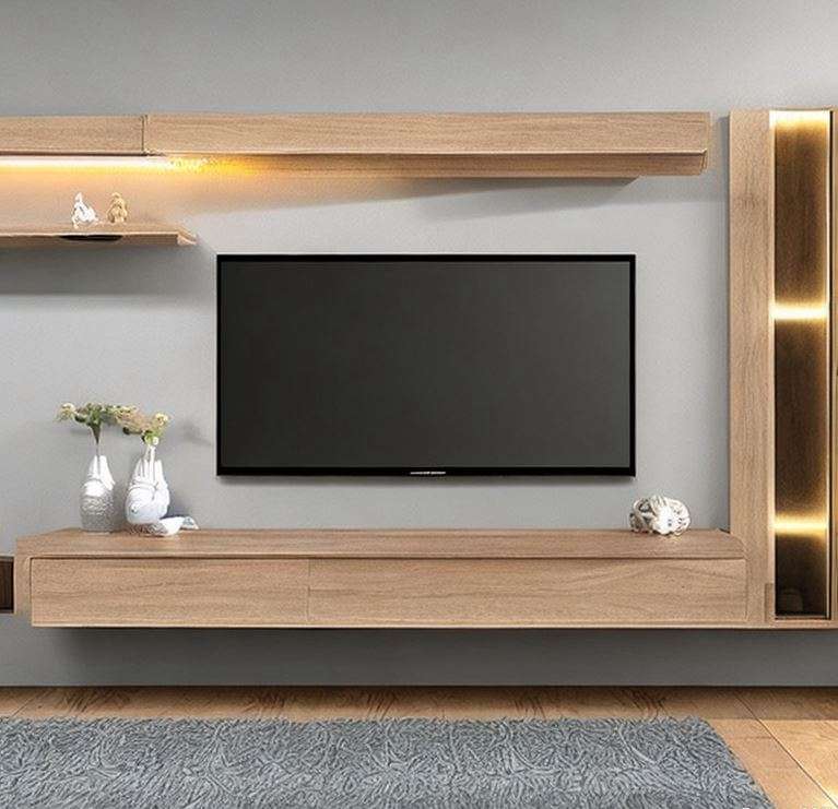 floating tv unit design