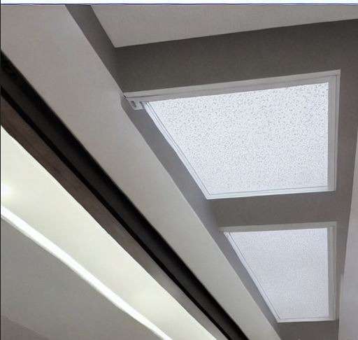 linear frames with false ceiling