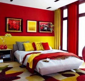 15 Best Red Colour Combination For Home Walls
