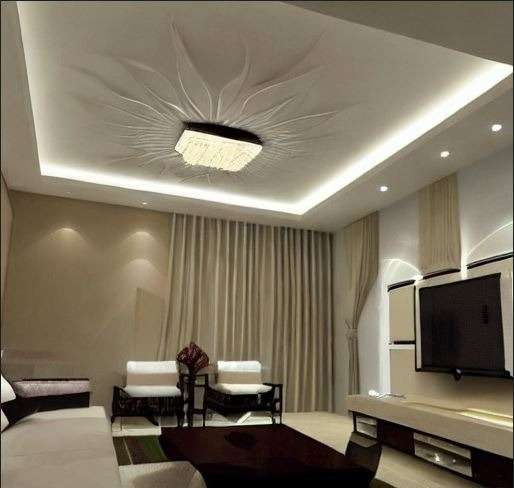 simple false ceiling design for hall