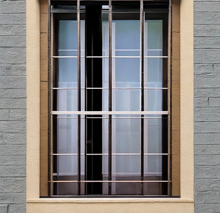 simple window grill design