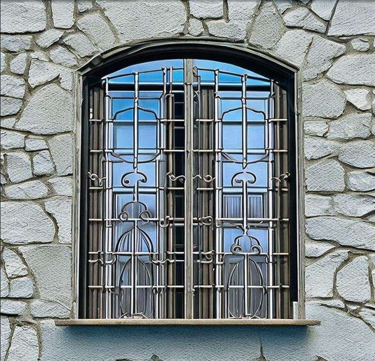 traditional window grill design