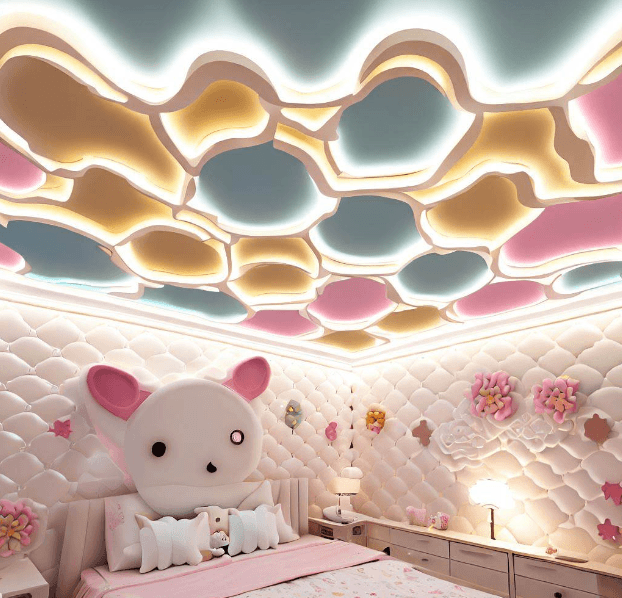 3D POP Ceiling Design