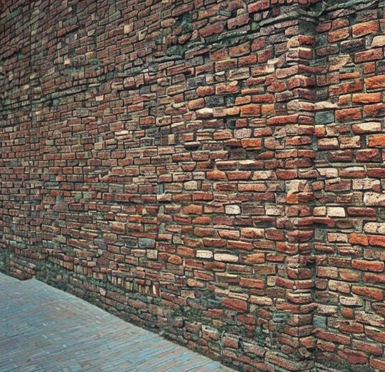 Brick Compound Wall