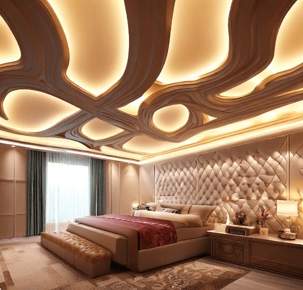 Double-Layered POP Ceiling Design
