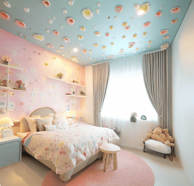 Flower POP Ceiling Design