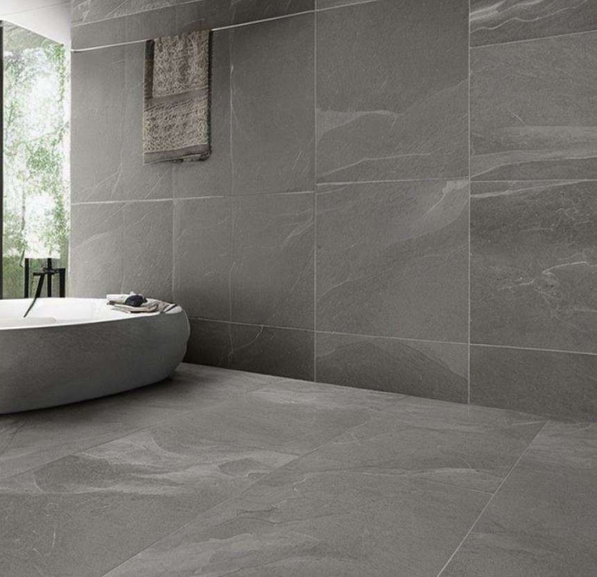 Large Format Bathroom Tiles Design