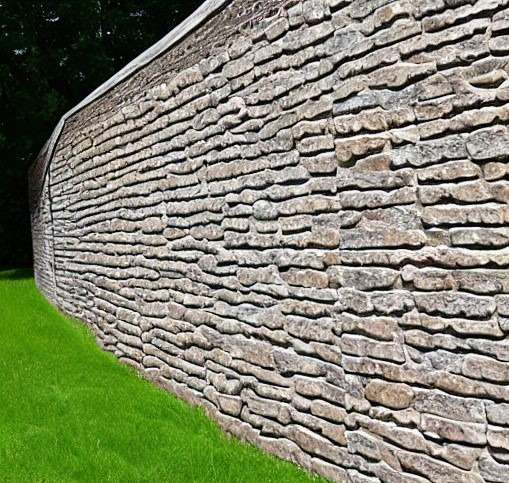Masonry compound wall