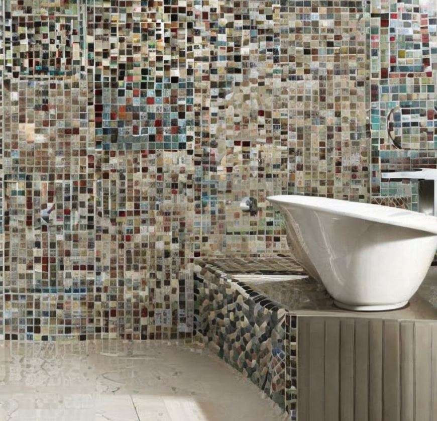 Mosaic Bathroom Tiles Design