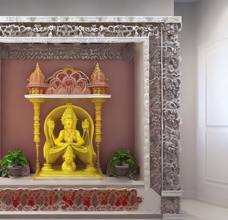 Pop mandir designs