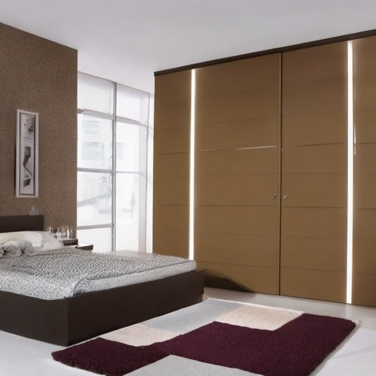 Sliding Wardrobe Designs Using Particle Board