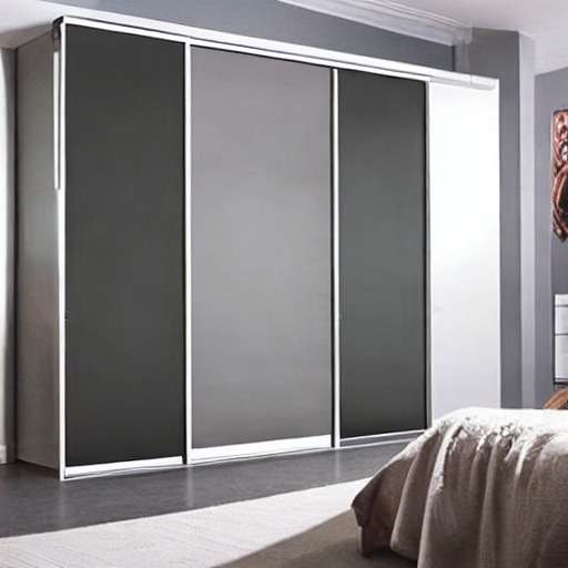 Stainless Steel Door for Sliding Wardrobe Design 