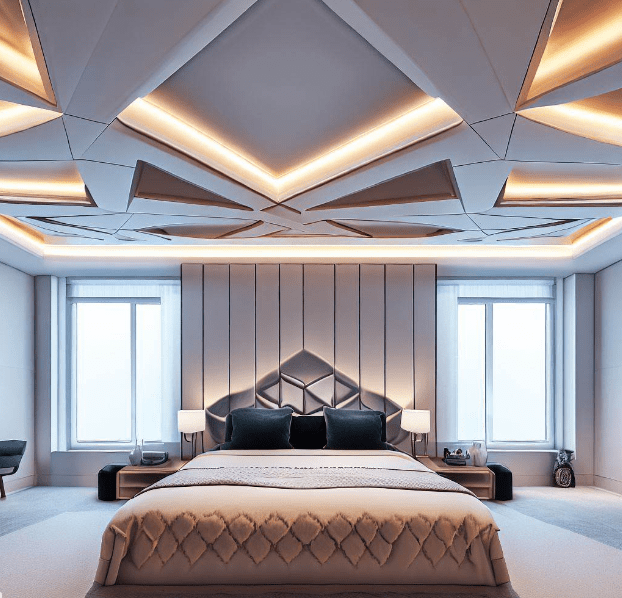 Symmetric POP Ceiling Design
