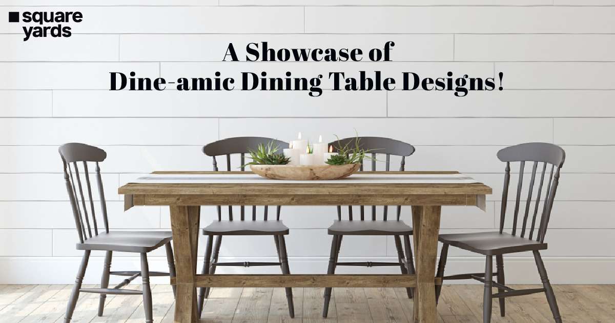 A Showcase of Dine-amic Dining Table Design