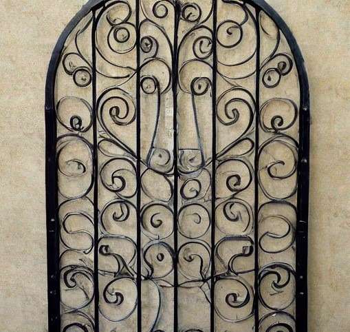 Antique Iron Gate Design