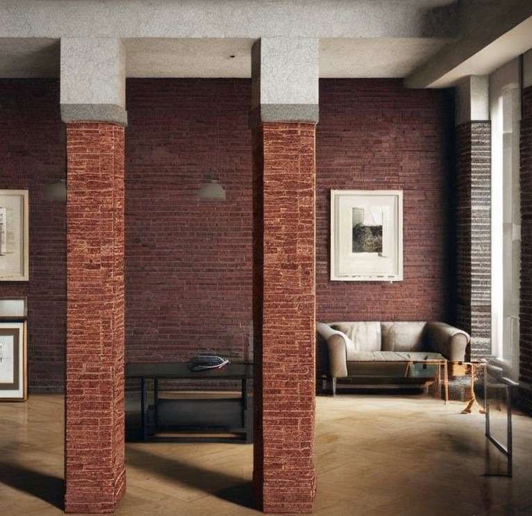 Brick Column Designs 