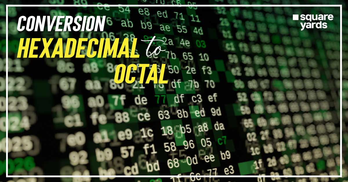 Conversion Hexadecimal to Octal